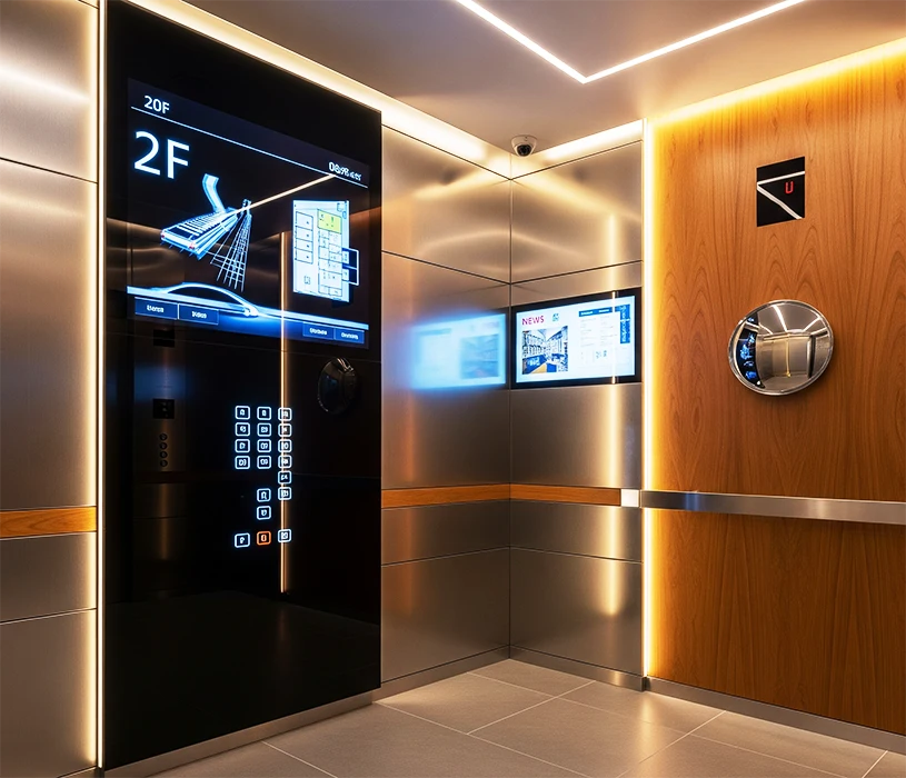 Modernized Elevator Interior